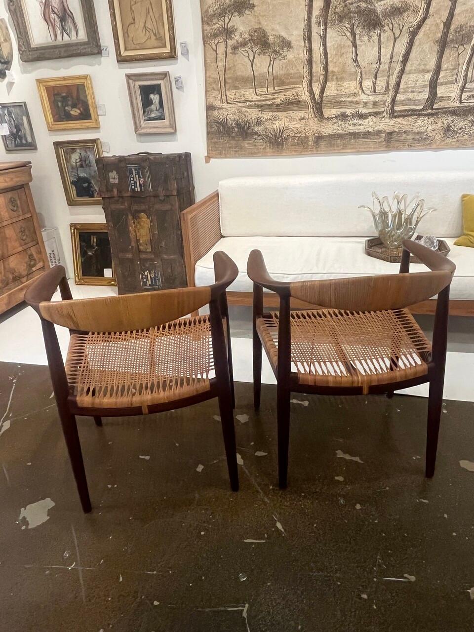 XX secolo Coppia Hans Wegner JH501 