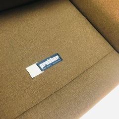 Pair of Harvey Probber Cube Swivel Chairs, Signed