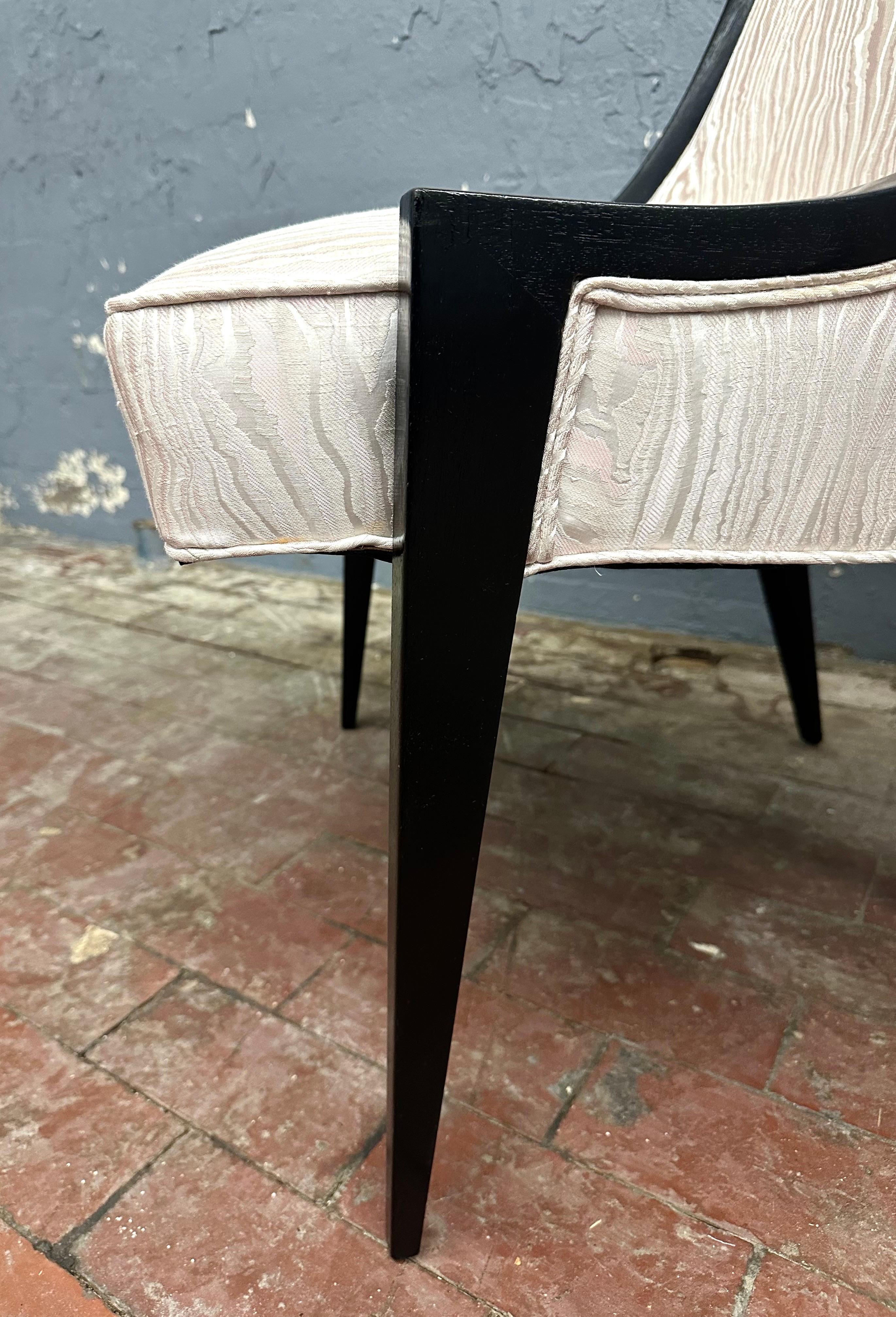Pair Harvey Probber Gondola Chairs Model 1053 For Sale 3