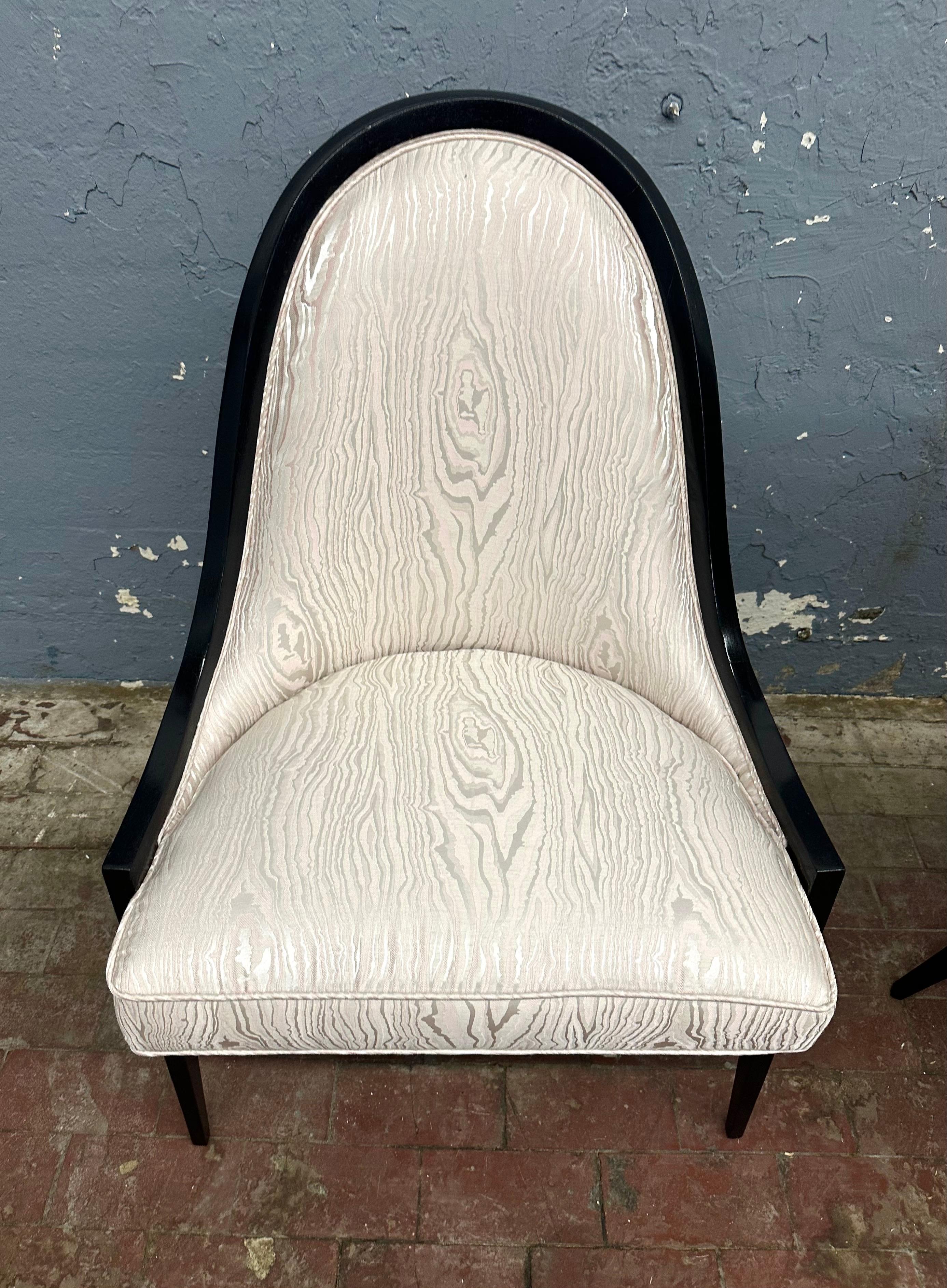 Pair Harvey Probber Gondola Chairs Model 1053 For Sale 5