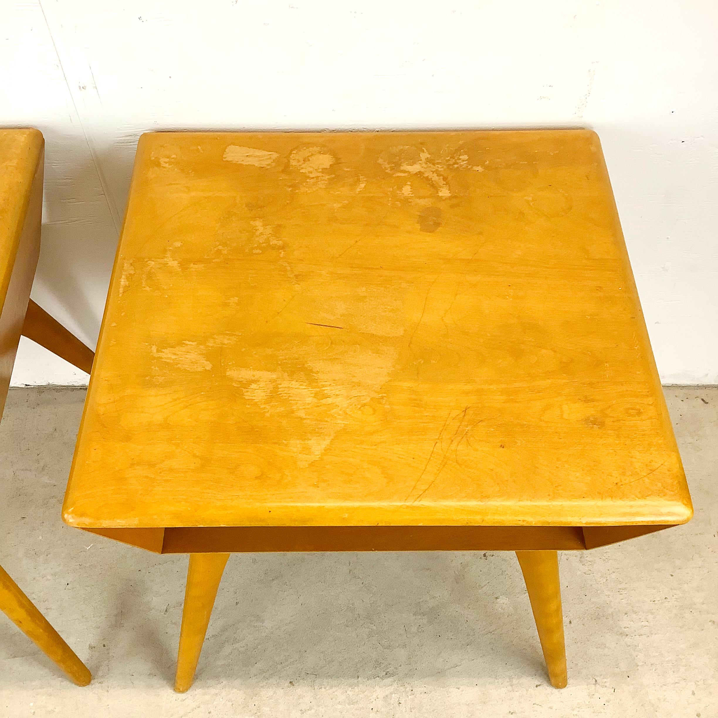 Pair Heywood-Wakefield End Tables 2
