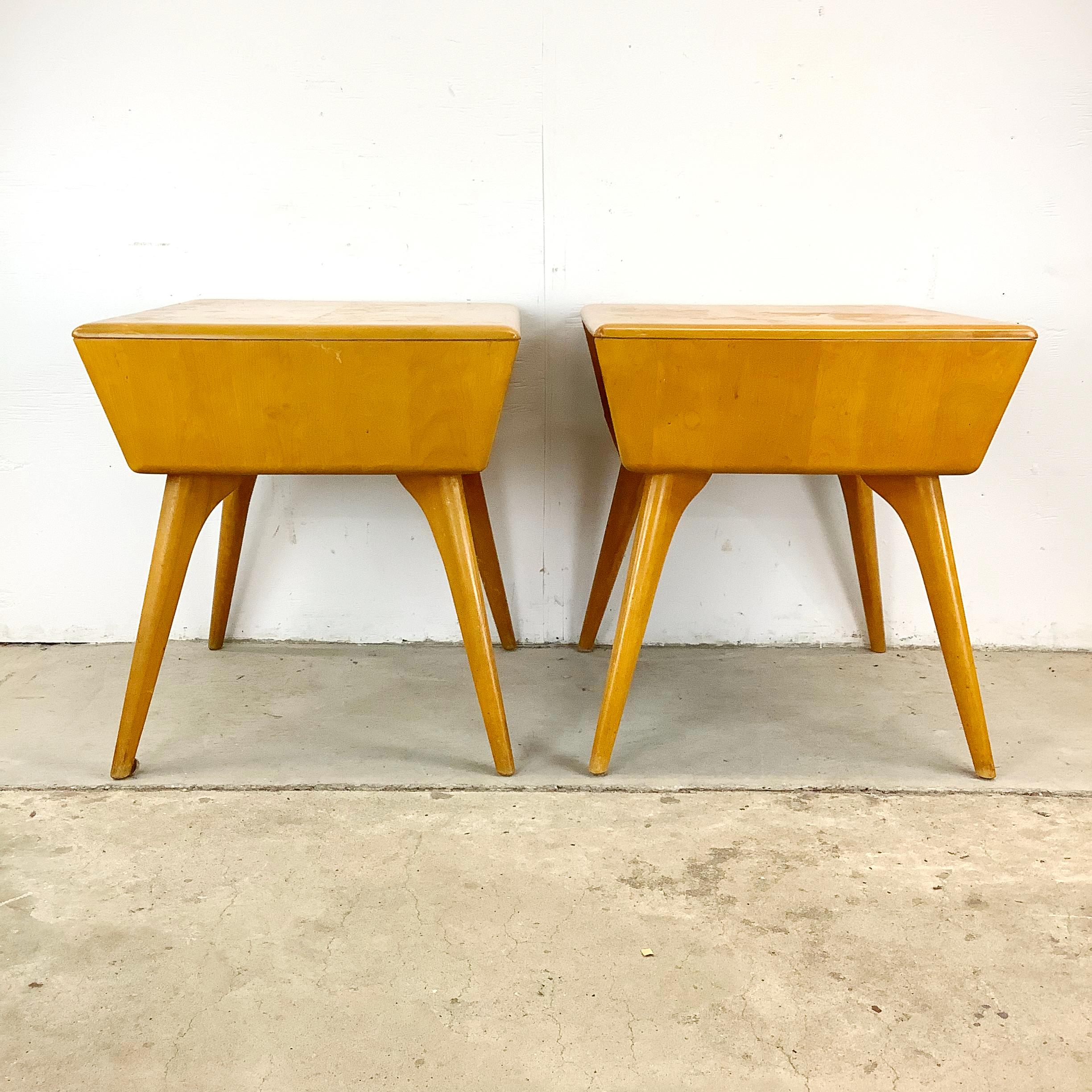 20th Century Pair Heywood-Wakefield End Tables