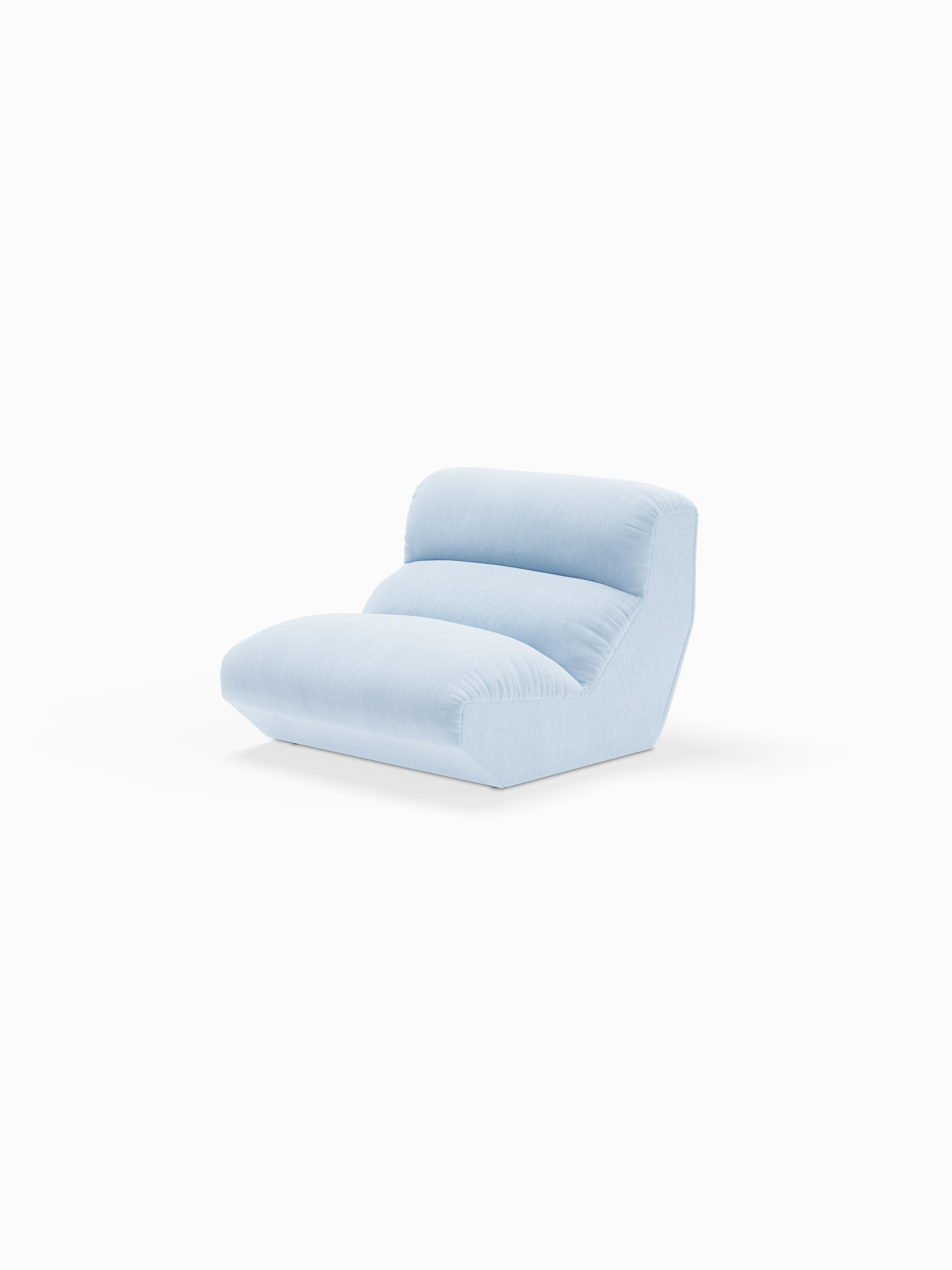 Paar Hi Lo AV54 Modulares Sofa, Kvadrat/Gentle 0733 Stoff von Anderssen & Voll-&T (Litauisch) im Angebot