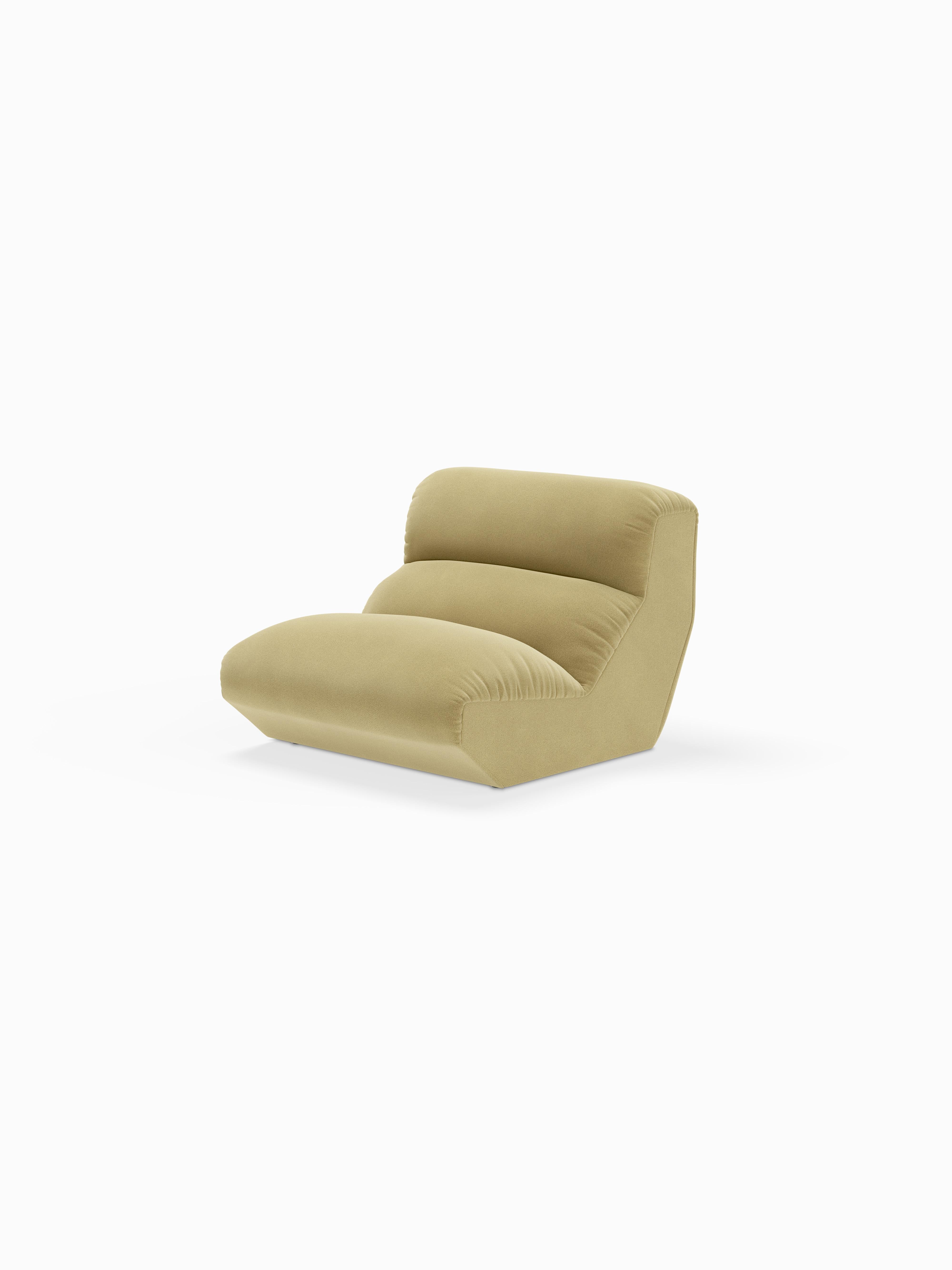 Pareja Sofá modular Hi Lo AV54, tejido Kvadrat/Mylla 0971 by Anderssen & Voll-&T Lituano en venta