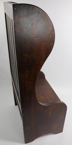 Missionsstühle mit hoher Rückenlehne, Paar