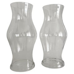 Pair Hurricane Shades By Royal Leerdam, Williamsburg Reproductions