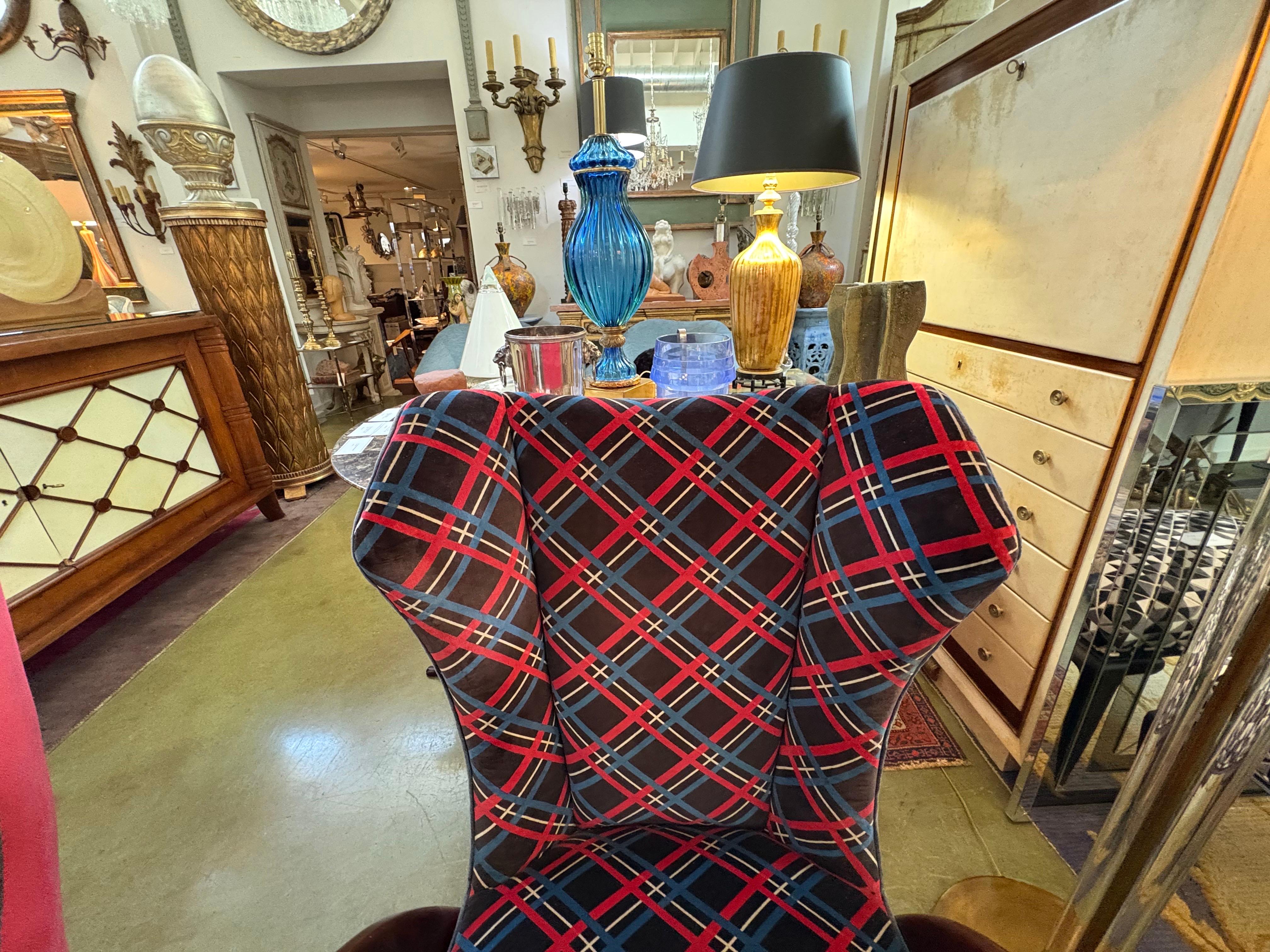 Paar italienische moderne Loungesessel von Paolo Buffa im Angebot 1