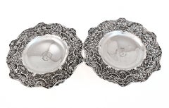 Pair if Sterling Silver Compotes