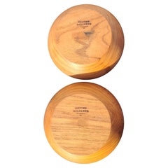 Illums Bolighus Danish Teak Bowls Pair