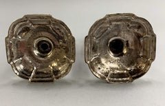 Paar irische Silberleuchter:: George II Dublin:: 1737 Likely John Williamson