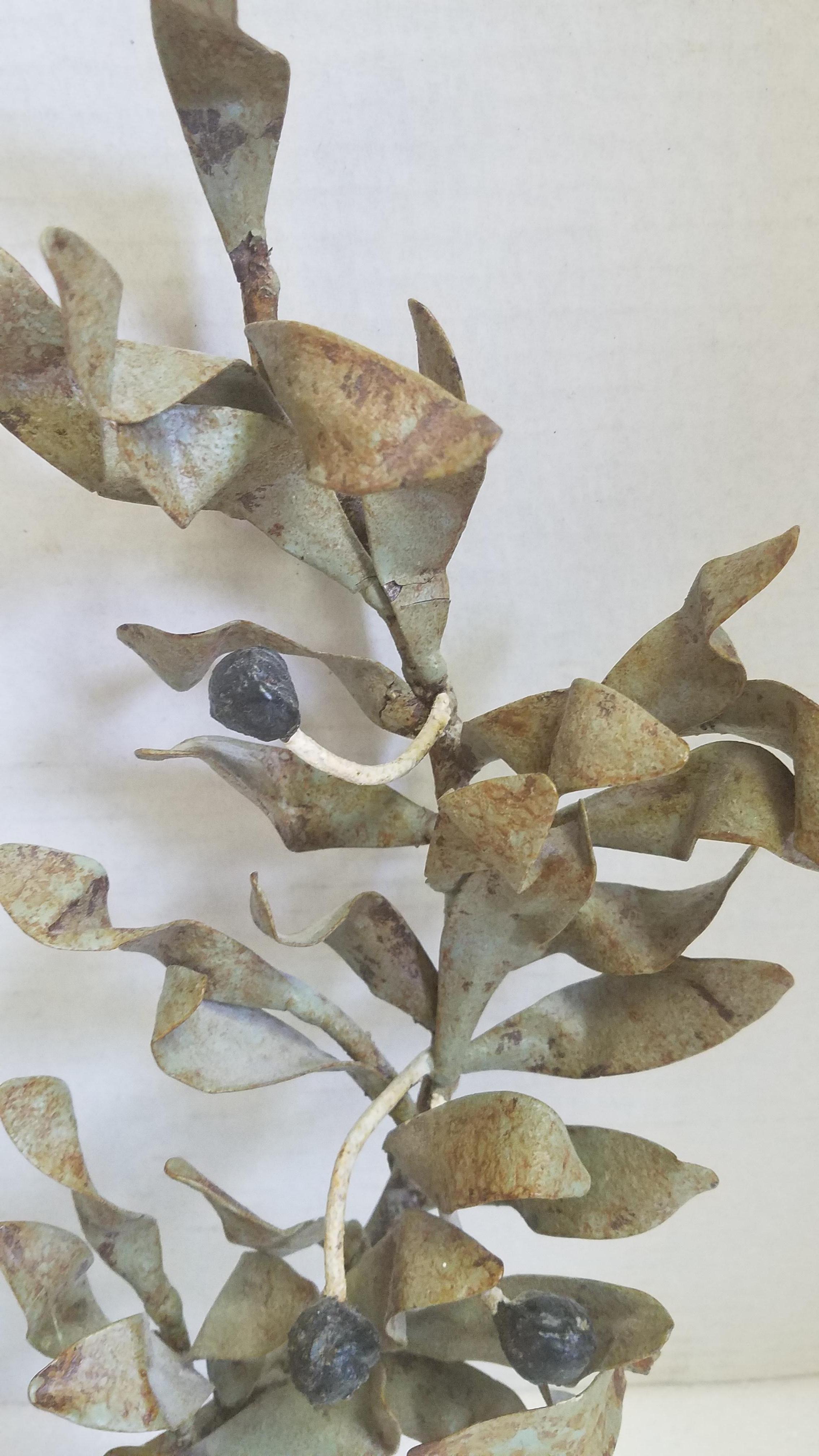 Pair of Iron Candle Sconces In Good Condition For Sale In Livingston, NJ