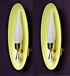 Pair Italian Arredoluce Monza Sconces
