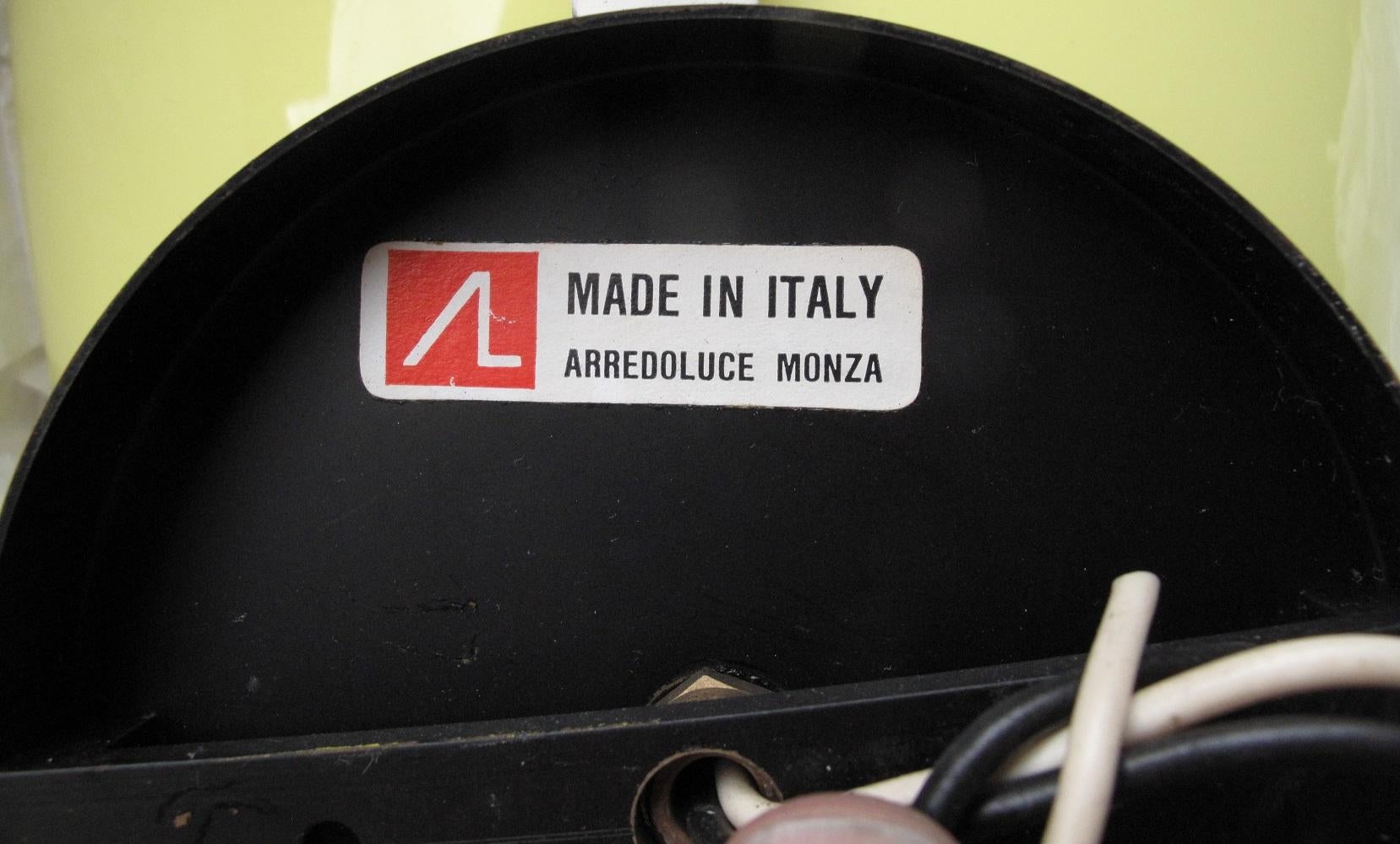 Paire d'appliques italiennes Arredoluce Monza en vente 2