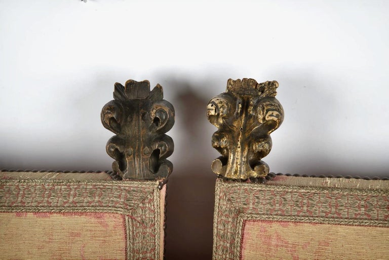 Pair of Italian Baroque Chairs For Sale 2
