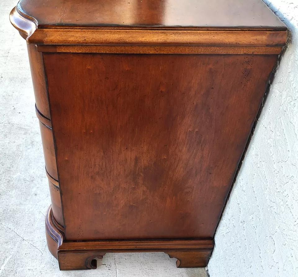 Pair Italian Bedside Chests Nightstands by CENTURY FURNITURE For Sale 3