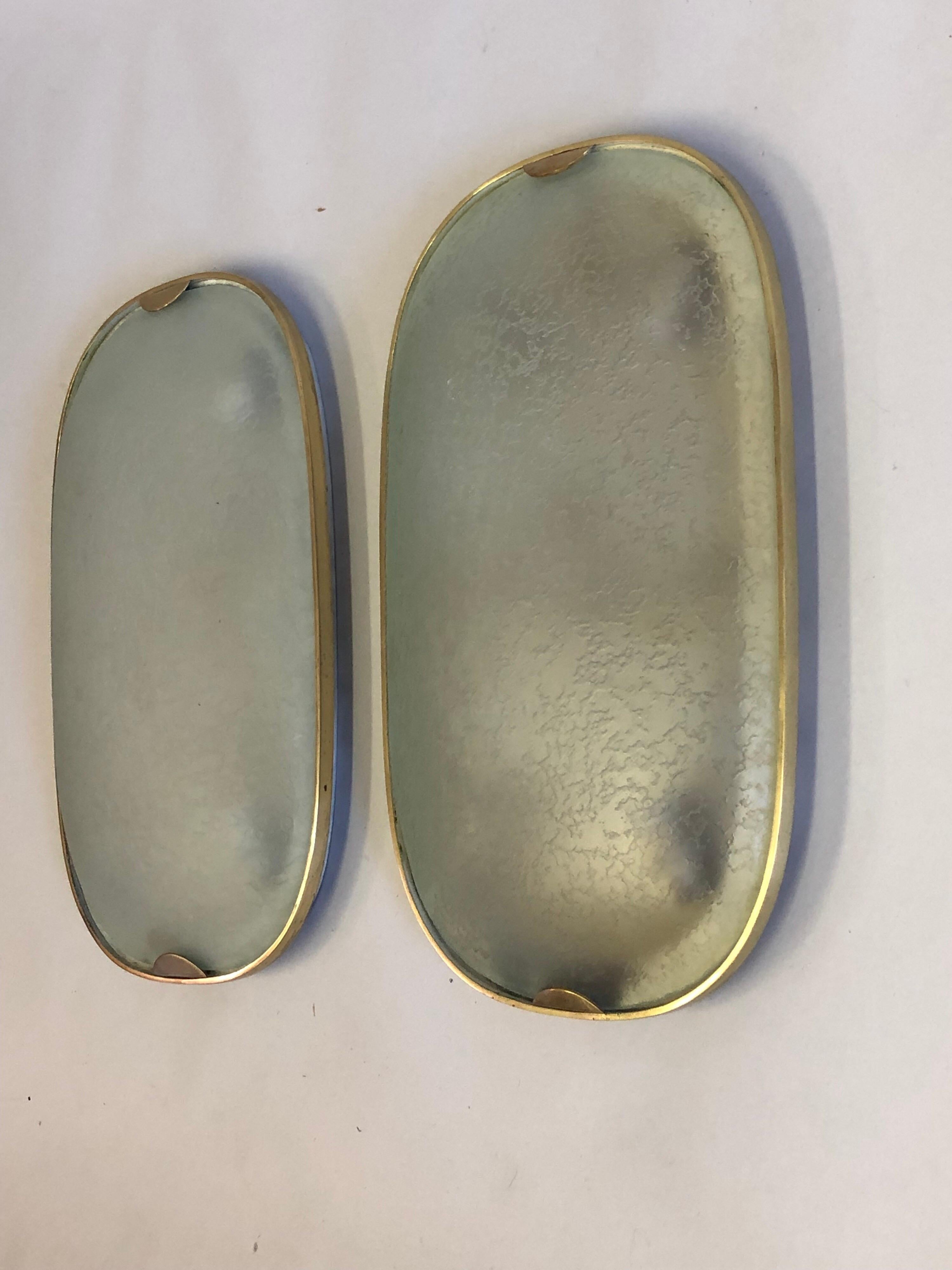 Italian Pair of Brass and Glass Flush Mounts / Sconces by Max Ingrand for Fontana Arte