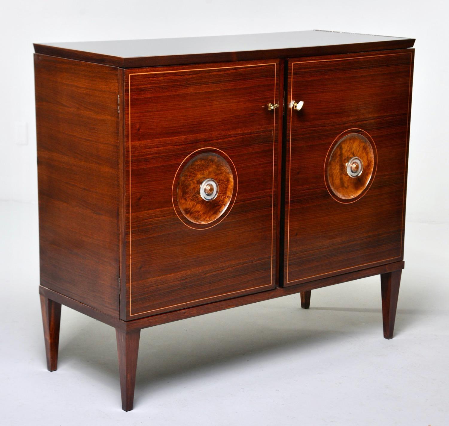 Pair Italian Chests in the Manner of Paolo Buffa 1