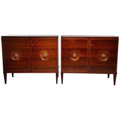 Pair Italian Chests in the Manner of Paolo Buffa