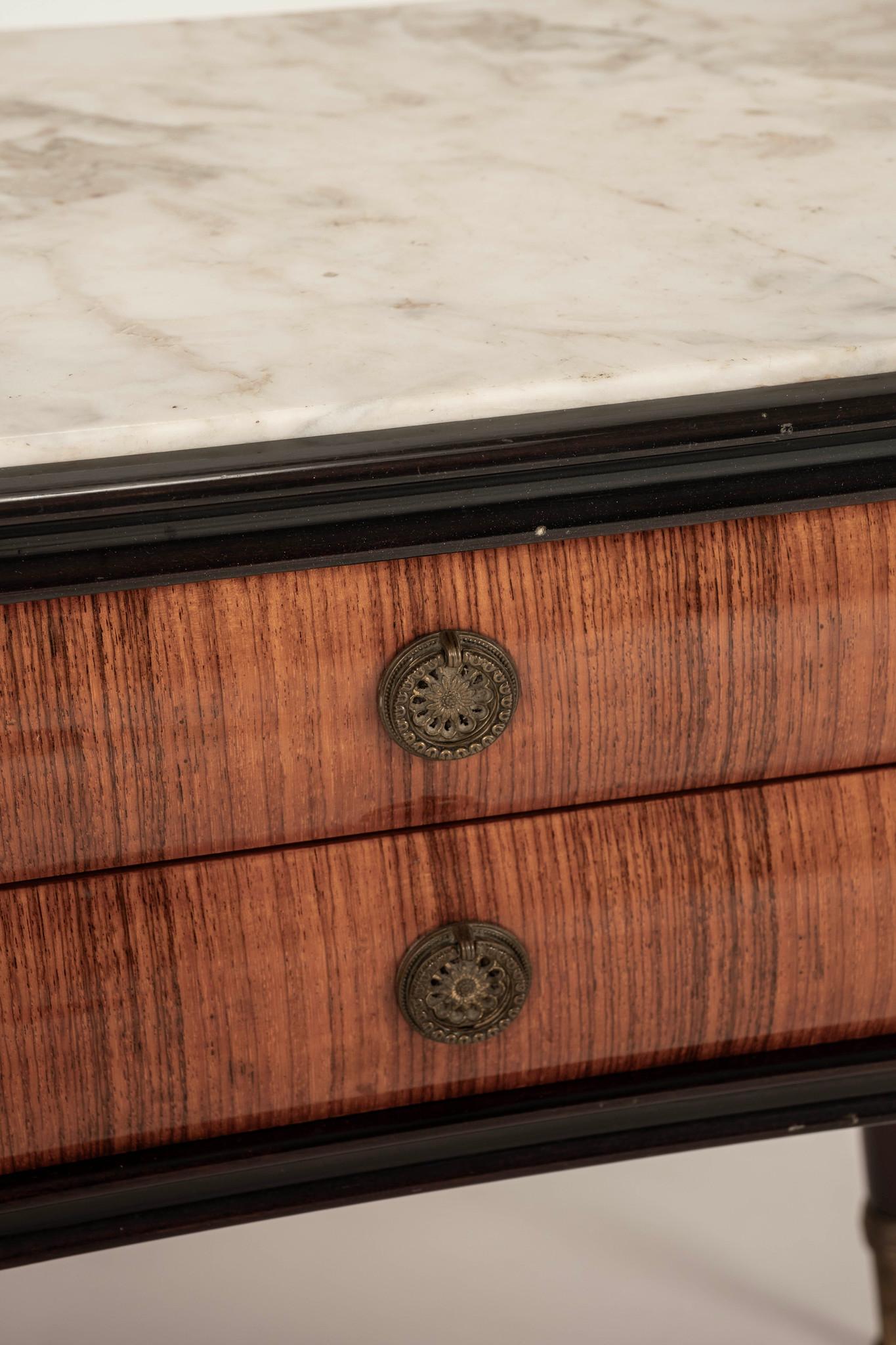 Pair Italian Directoire Style Nightstands For Sale 5