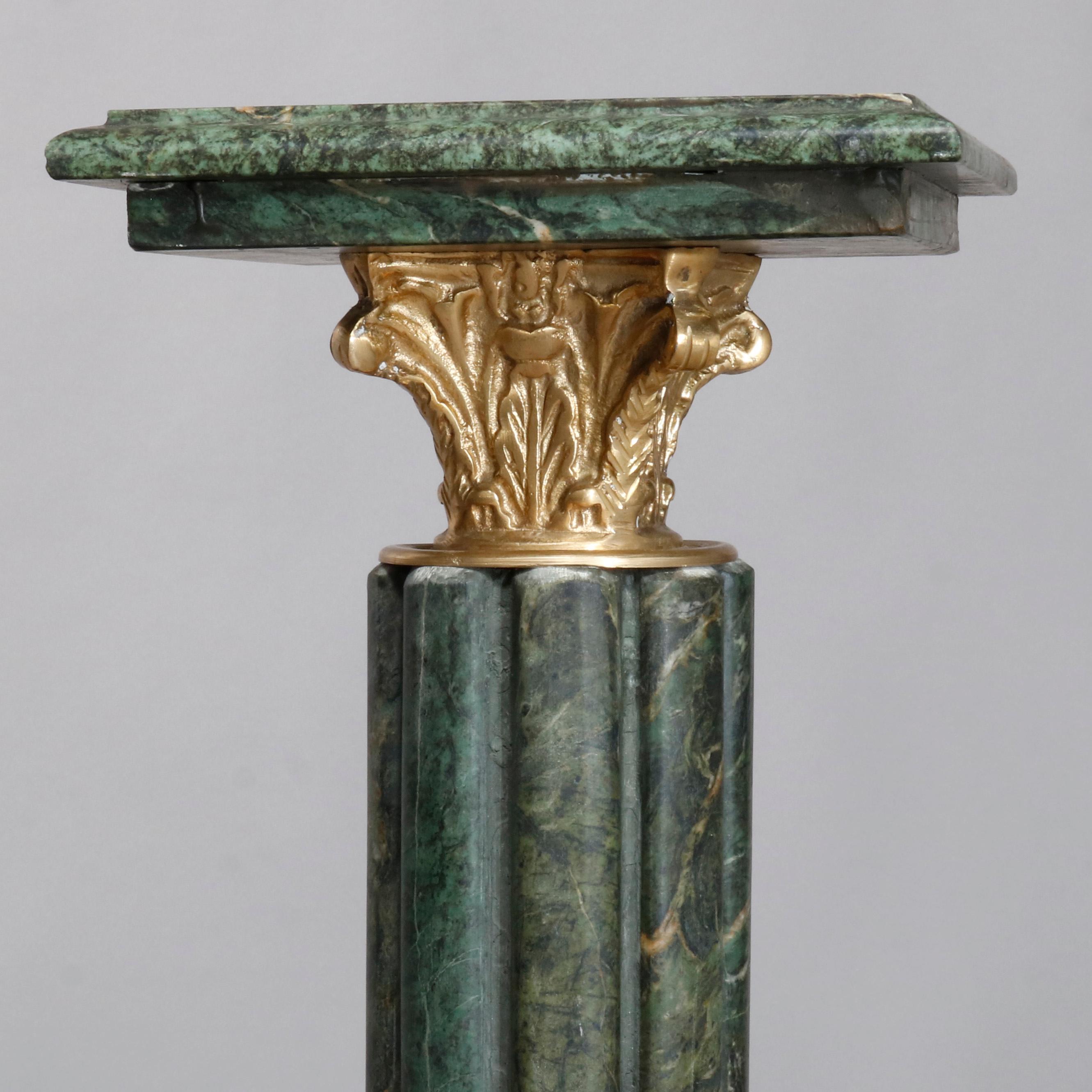 Pair of Italian Marble Cluster Column Sculpture Display Pedestals, 20th Century 4