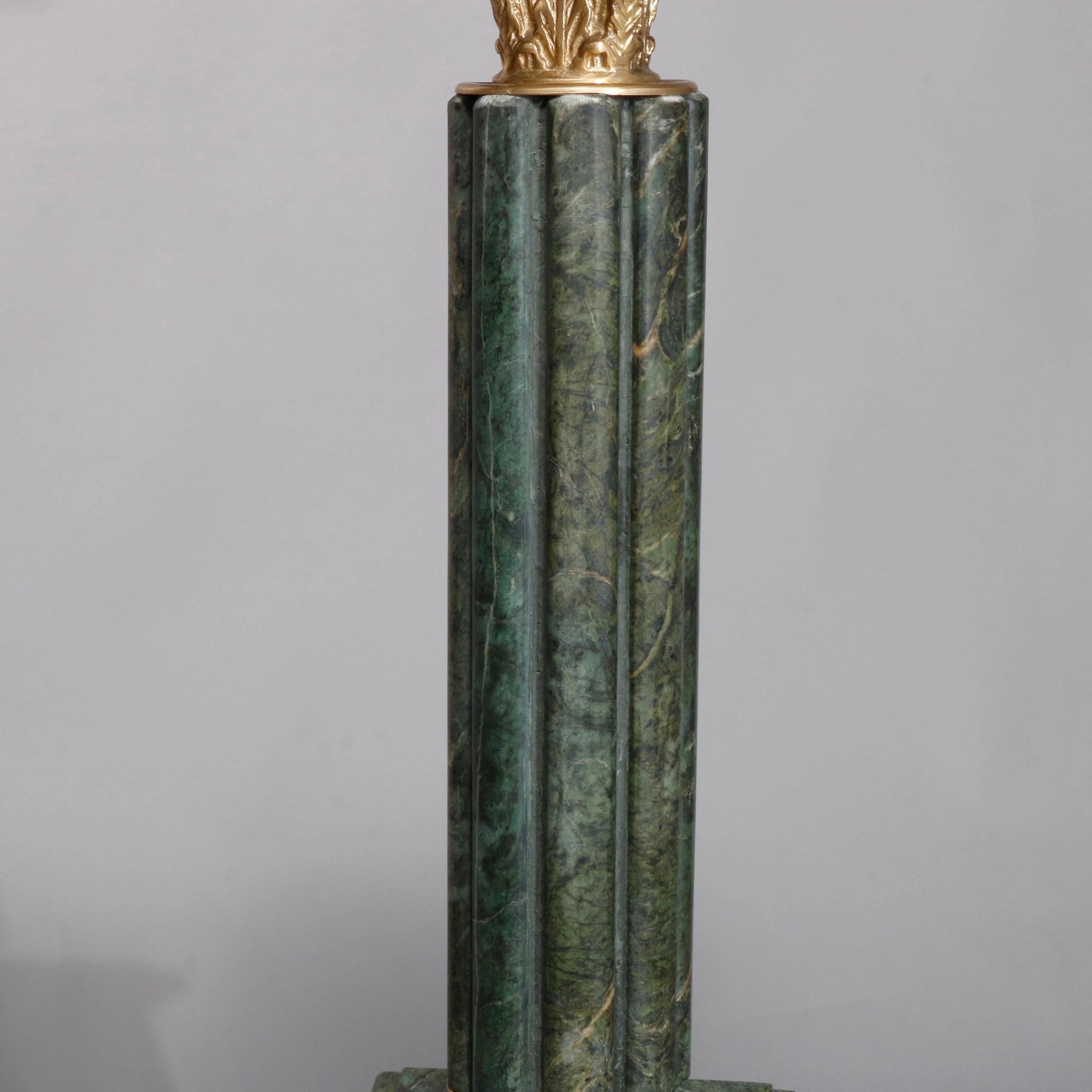 Pair of Italian Marble Cluster Column Sculpture Display Pedestals, 20th Century 6