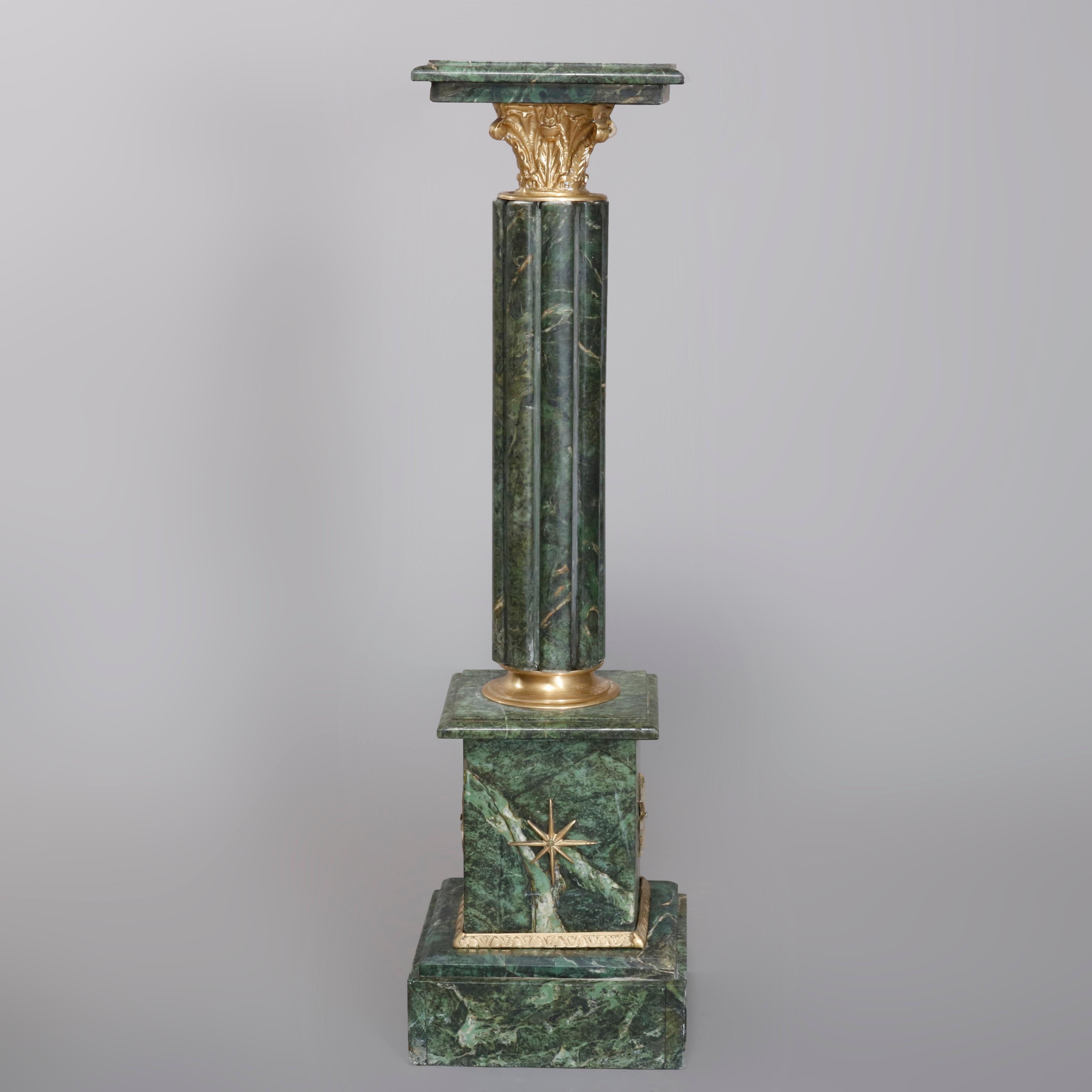 Pair of Italian Marble Cluster Column Sculpture Display Pedestals, 20th Century 7