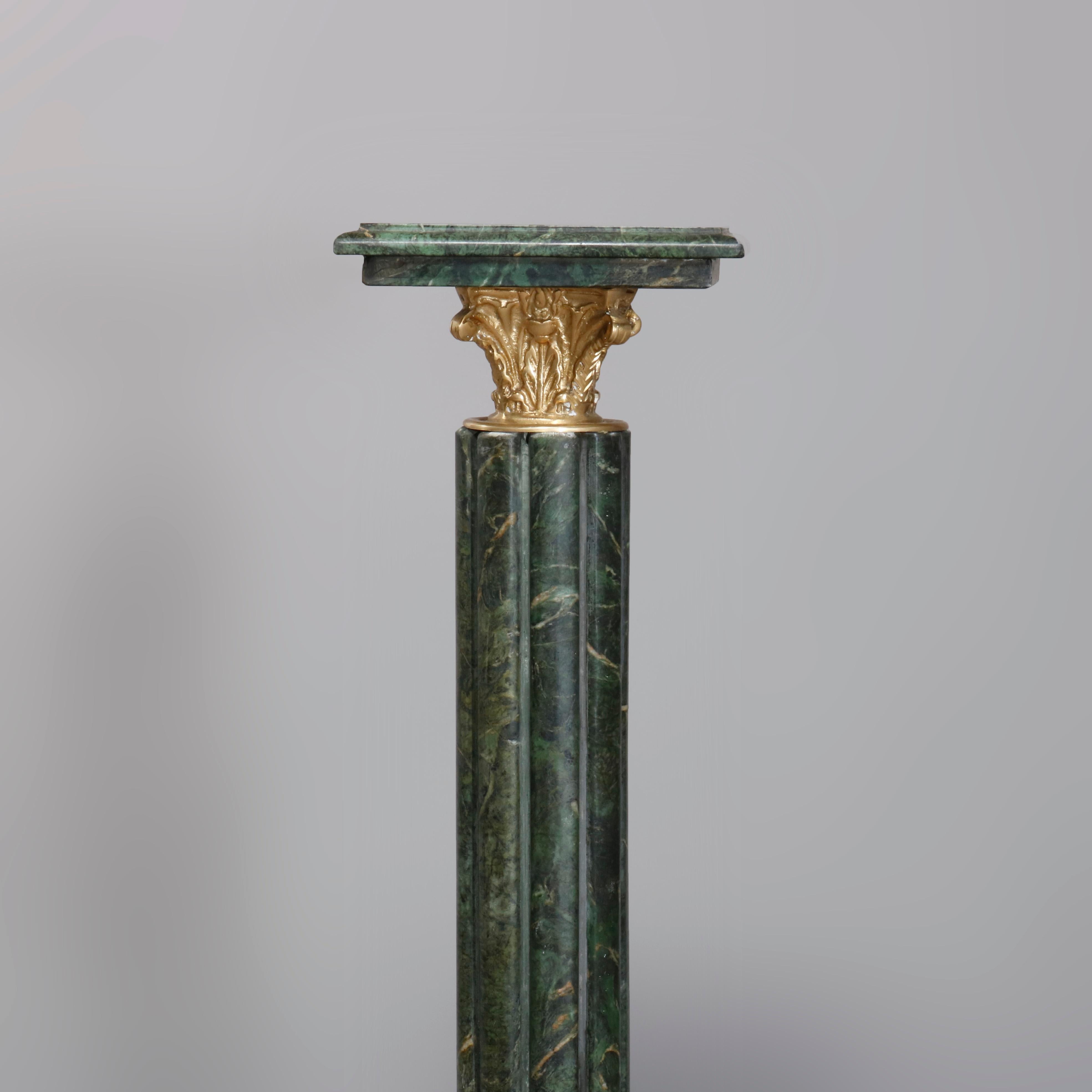 Pair of Italian Marble Cluster Column Sculpture Display Pedestals, 20th Century 8