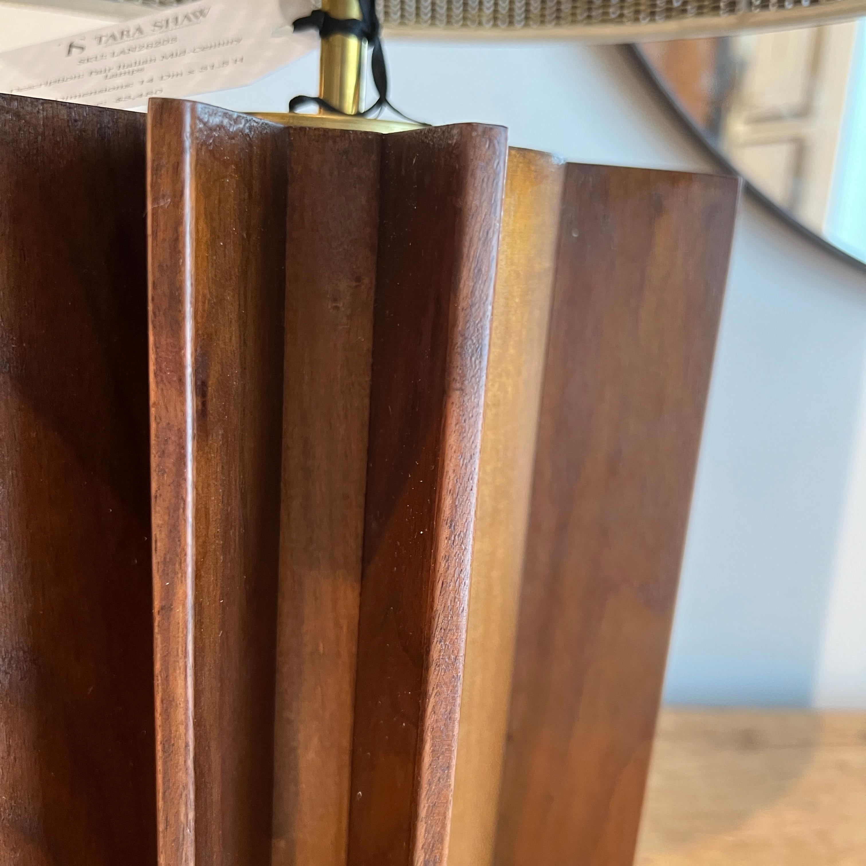 Mid-Century Italian Pair Table Lamps For Sale 1