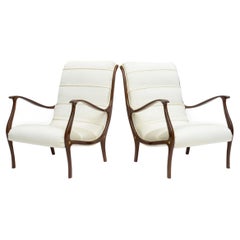 Coppia di sedie da salotto moderne italiane, Carlo di Carli