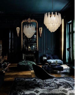 Pair Italian Murano Chandeliers