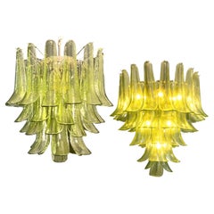 Pair Italian Murano Chandeliers