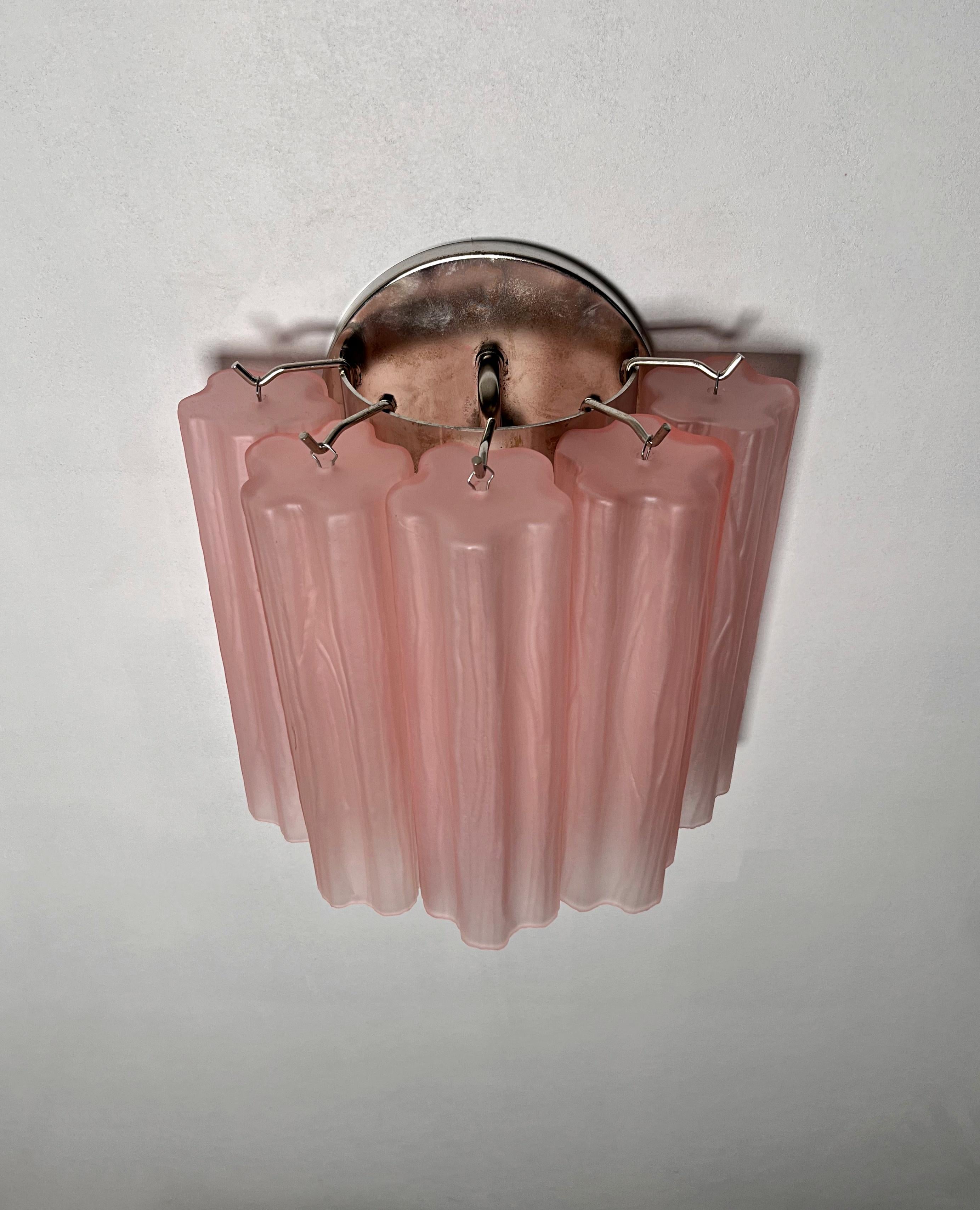 Pair Italian Murano Sconces en vente 1