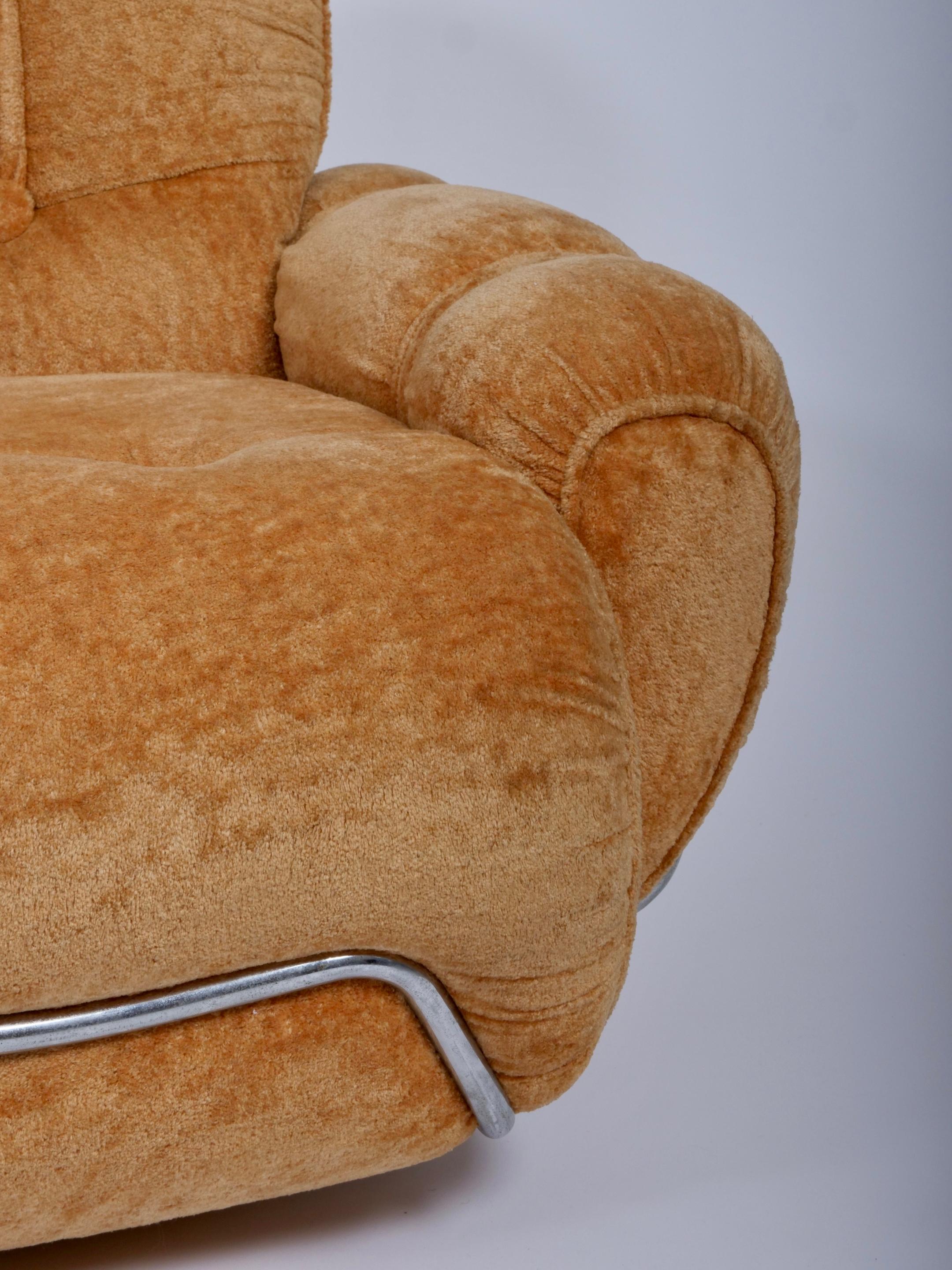 Paar italienische A Space Age Sessel 1980er Jahre 2