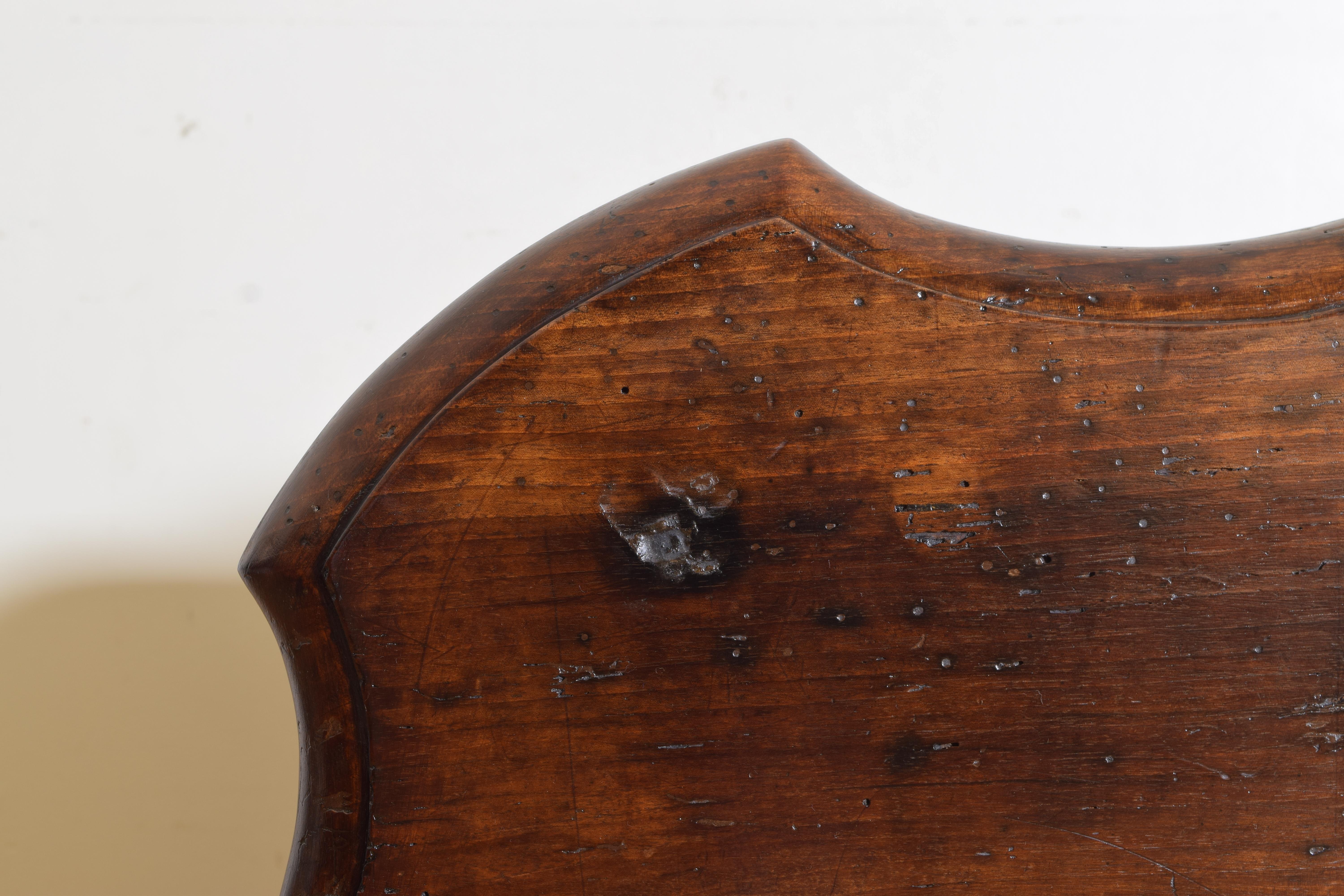 Pair of Italian, Tuscany, Walnut Console Tables from the Mid-18th Century 11