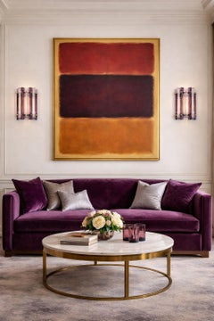 Pair Italian Wall Sconce, Venini Style Murano, 1990s