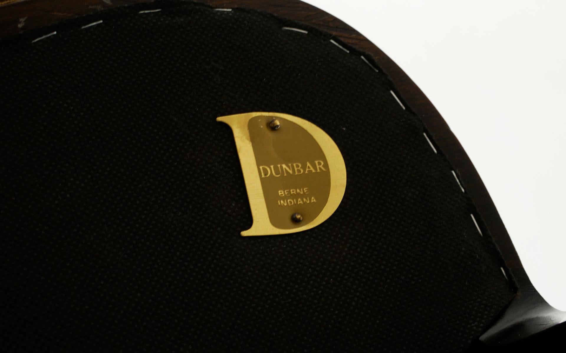 Paar Janus Lounge Chairs von Edward Wormley für Dunbar.  Ausgezeichneter Zustand im Angebot 2
