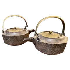 Coppia di Sake giapponese Choshi Ewers