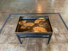 Pair of Japanese Embellished Lacquer Tray Tables Meiji Period, Late 19th Century