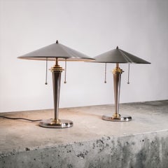 Paire de lampes de table John Vesey