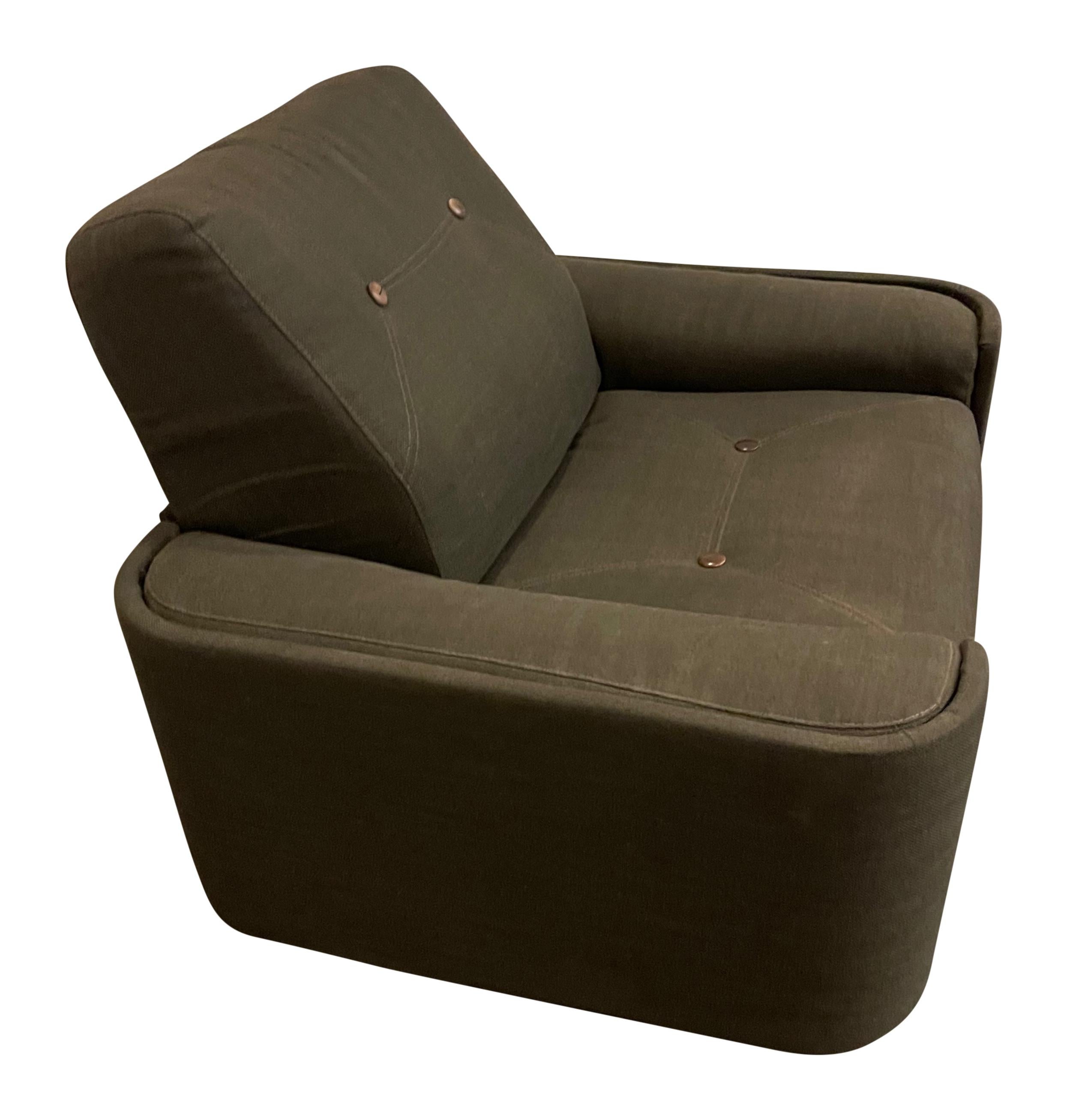 Modernistische brasilianische Loungesessel von Jorge Zalszupin, 1960er Jahre, Paar im Zustand „Gut“ im Angebot in San Francisco, CA