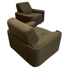 Paire de fauteuils de salon brésiliens modernistes Jorge Zalszupin, années 1960