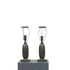 Pair of Just Andersen Table Lamps