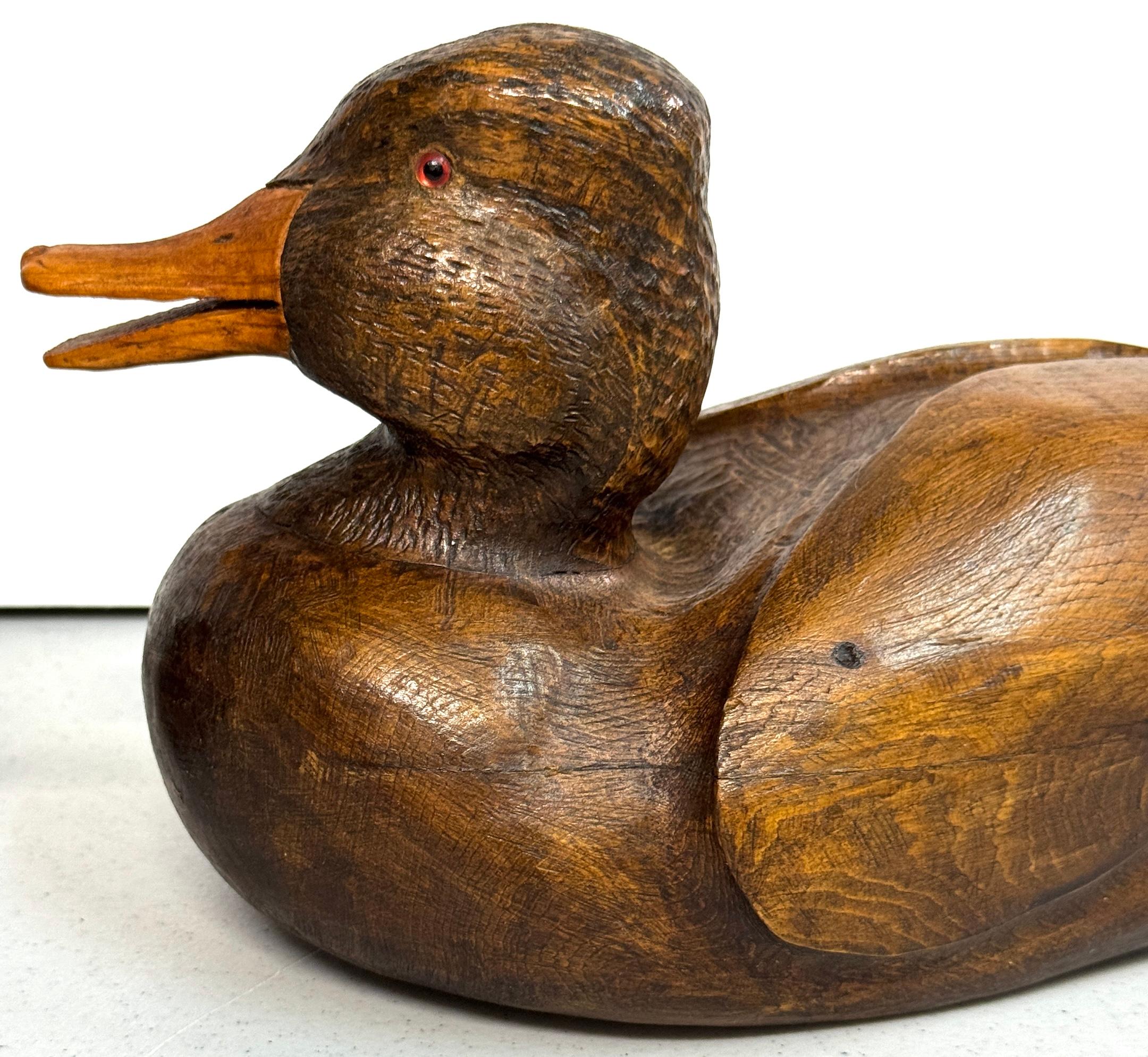 Pareja J.W. Señuelos de pato Reynolds, Chicago, Siglo XX en Bueno estado para la venta en West Palm Beach, FL