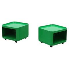 Pair Kartell storage unit Model 4970 by Anna Castelli Ferrieri, Italy 1970s