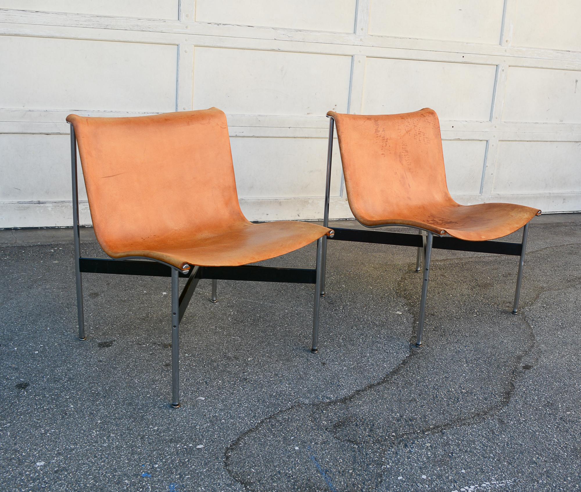 American Pair Katavolos, Littell and Kelley New York Chairs for Laverne Originals For Sale