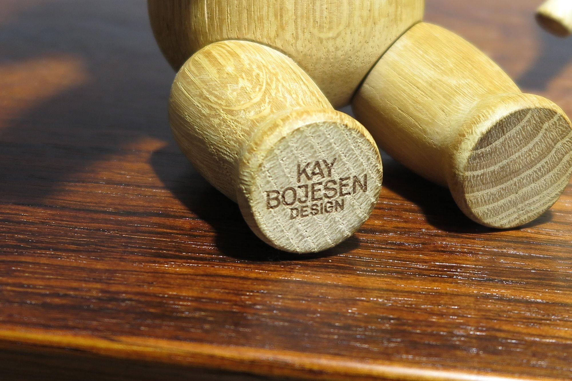 Pair Kay Bojesen White Oak Elephants, Iconic Danish Wooden Toy For Sale 3