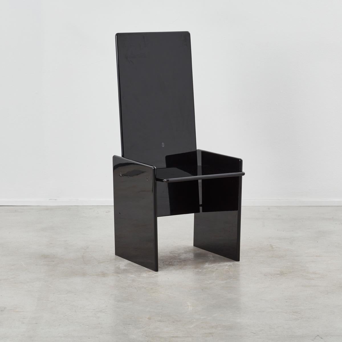 Modern Pair Kazuhide Takahama Kazuki Chairs for Simon Gavina International, Italy 1969 For Sale