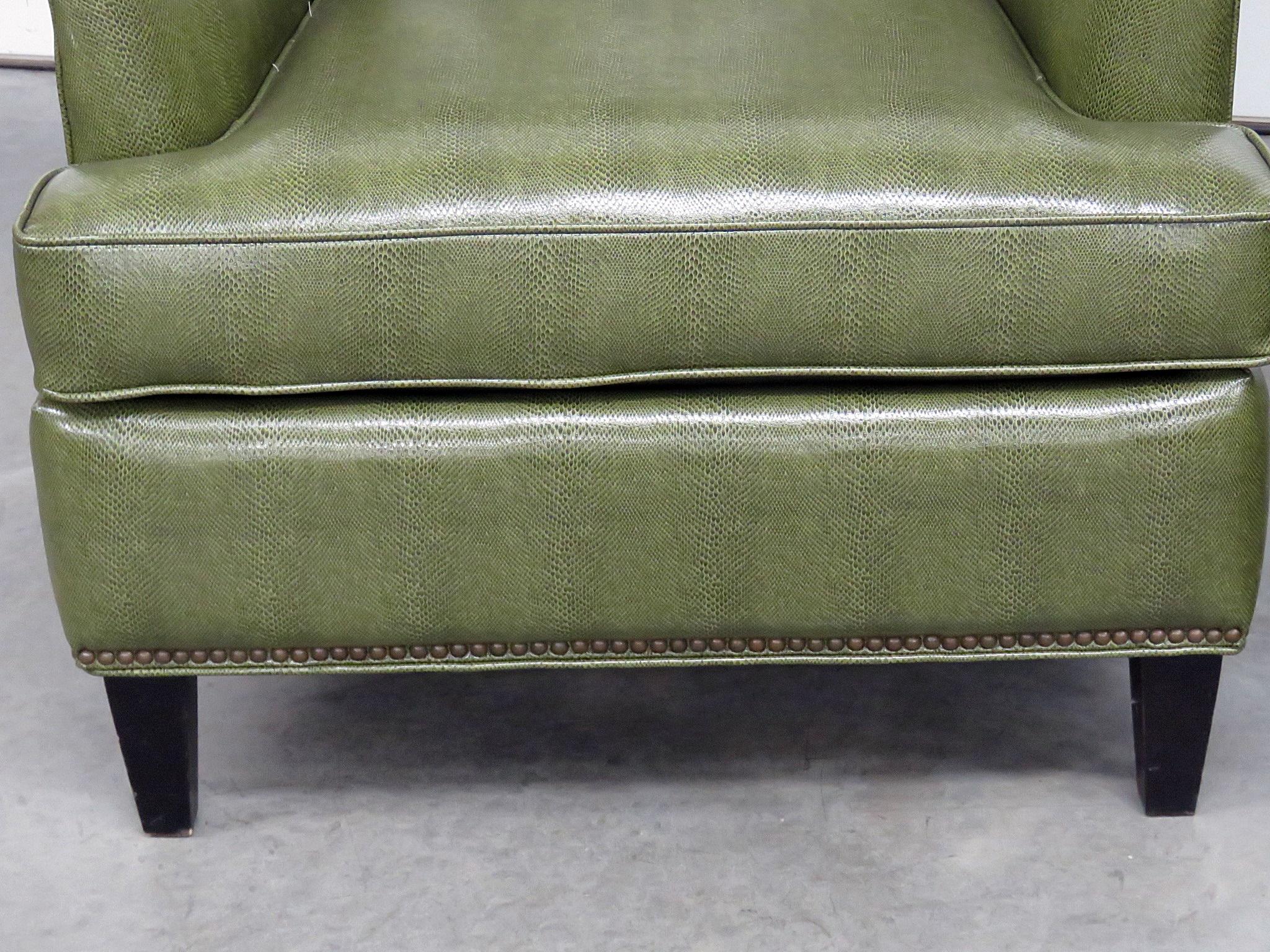 Pair of Kellex Seating Modern Wingback Chairs For Sale at 1stDibs kellex seating prices, where