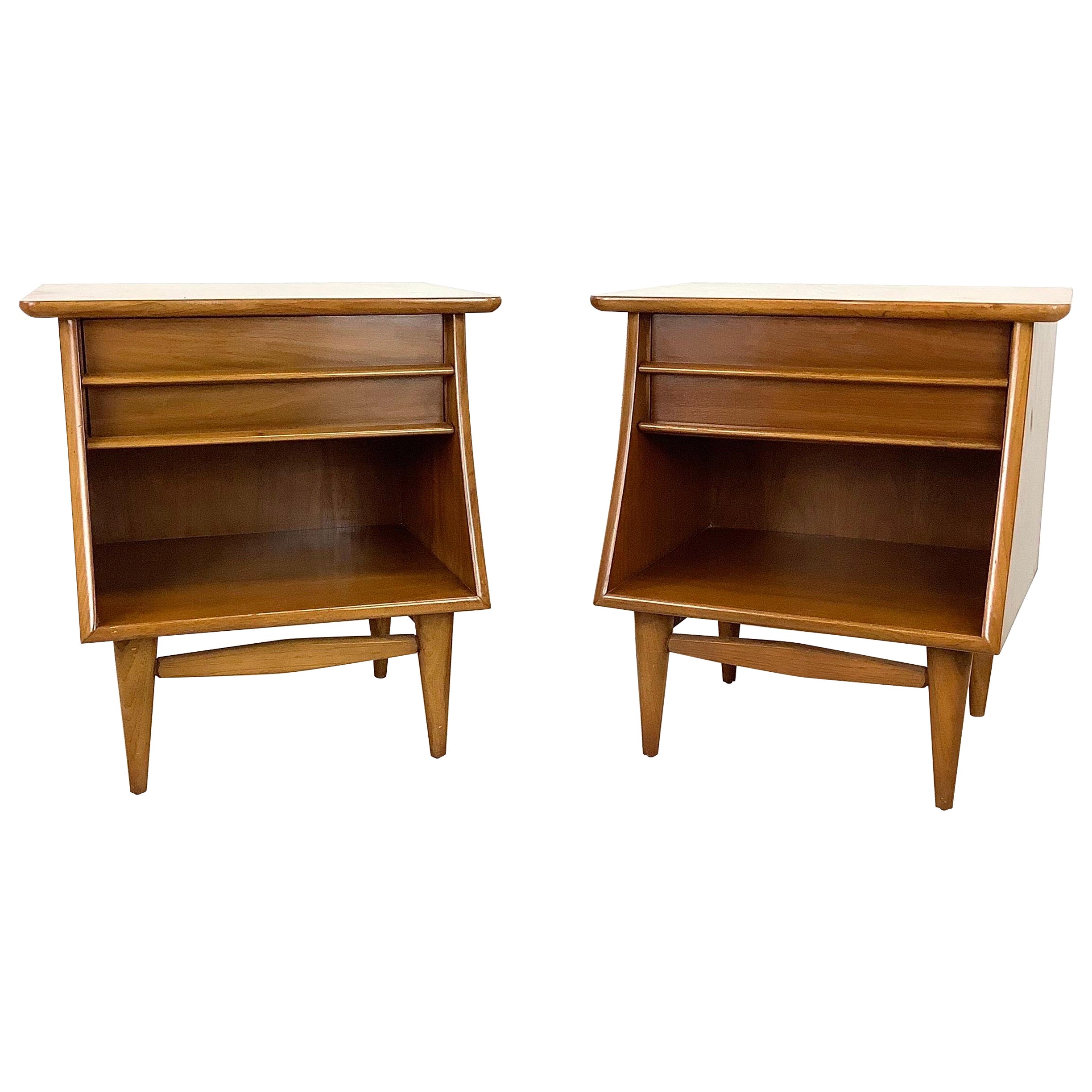 Pair Kent Coffey "Foreteller" Nightstands