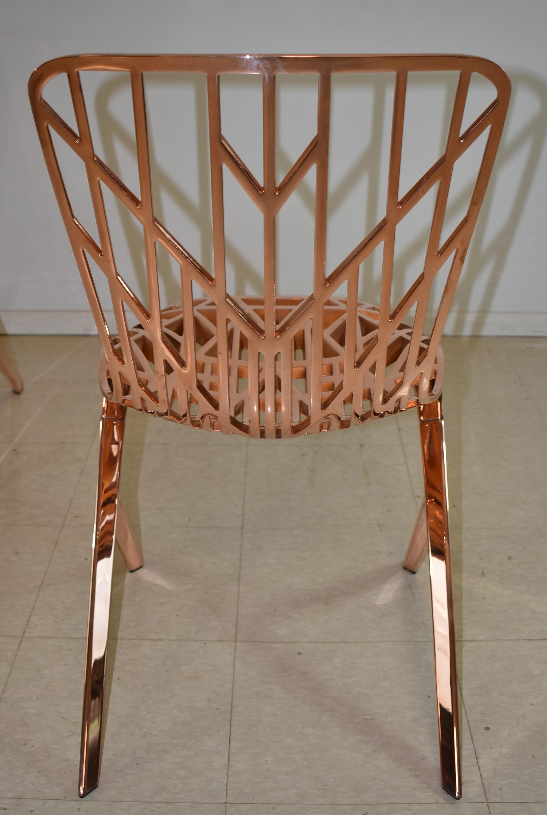 copper chairs